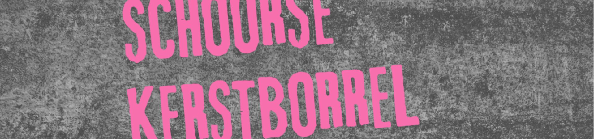 Aankondiging Schoorse kerstborrel
