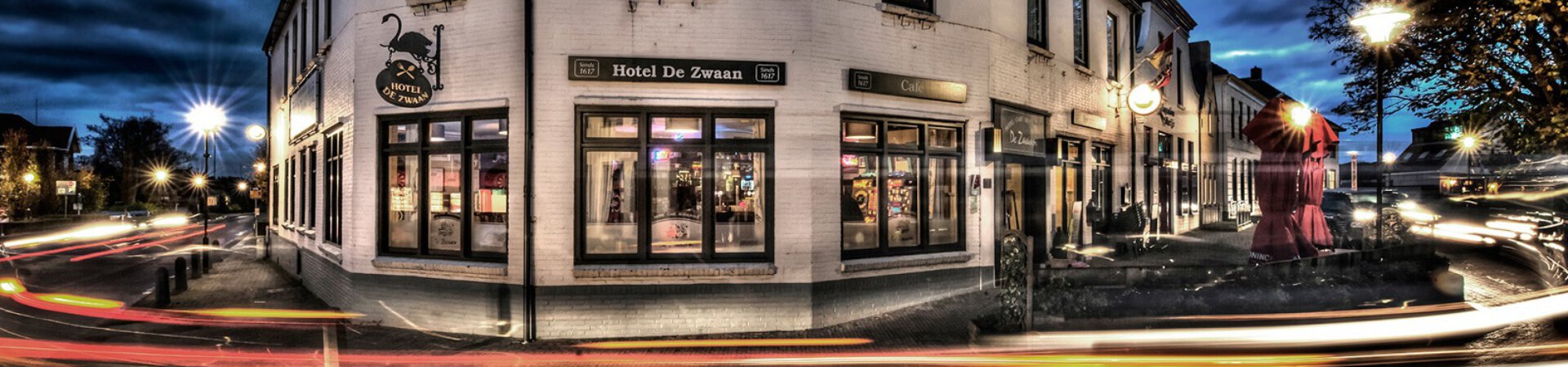 Voorgevel hotel de Zwaan