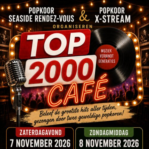 Aankondiging Top 2000 in De Vroone 7 en 8 november 2026