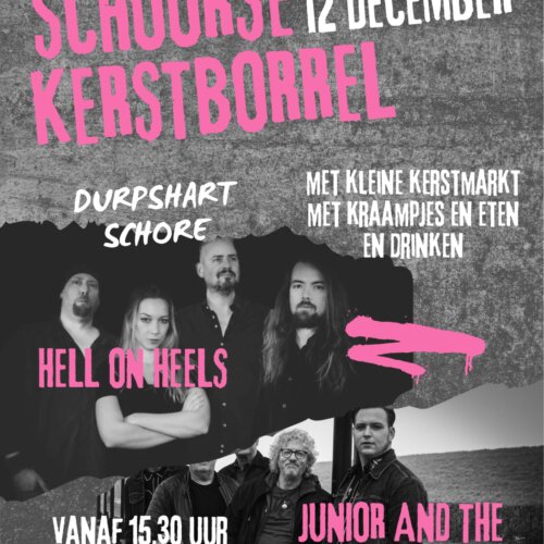 Poster Schoorse kerstborrel 2026