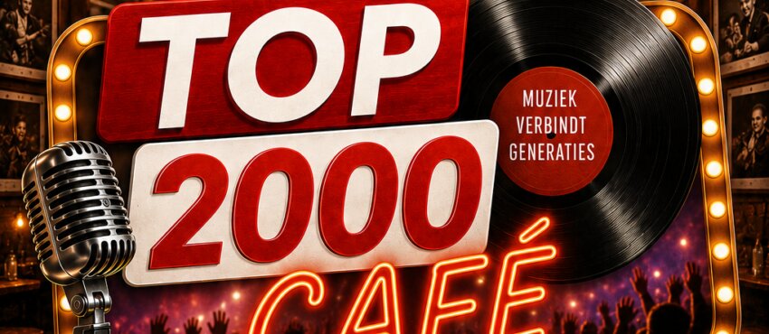 Aankondiging Top 2000 Café