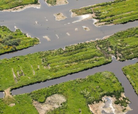 Luchtfoto Kapelse Moer