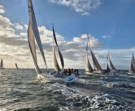 Zeilboten op de Oosterschelde
