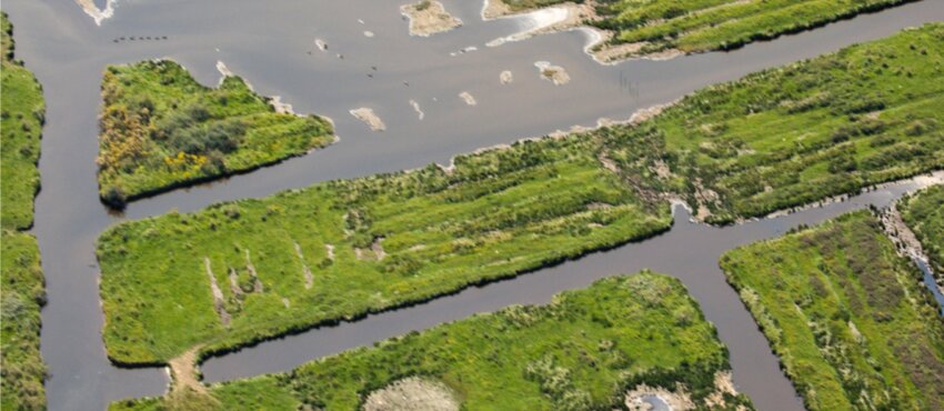 Luchtfoto Kapelse Moer